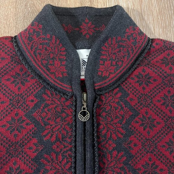 NWOT $535 Dale of Norway Christiania 100% Merino Wool Jacket - M - Picture 10 of 13